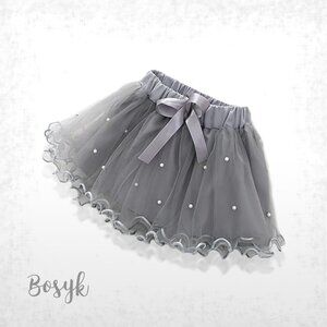 NEW - Small Pearl Dew -Silver Grey - Tutu Skirt - Tutus for Baby Girls